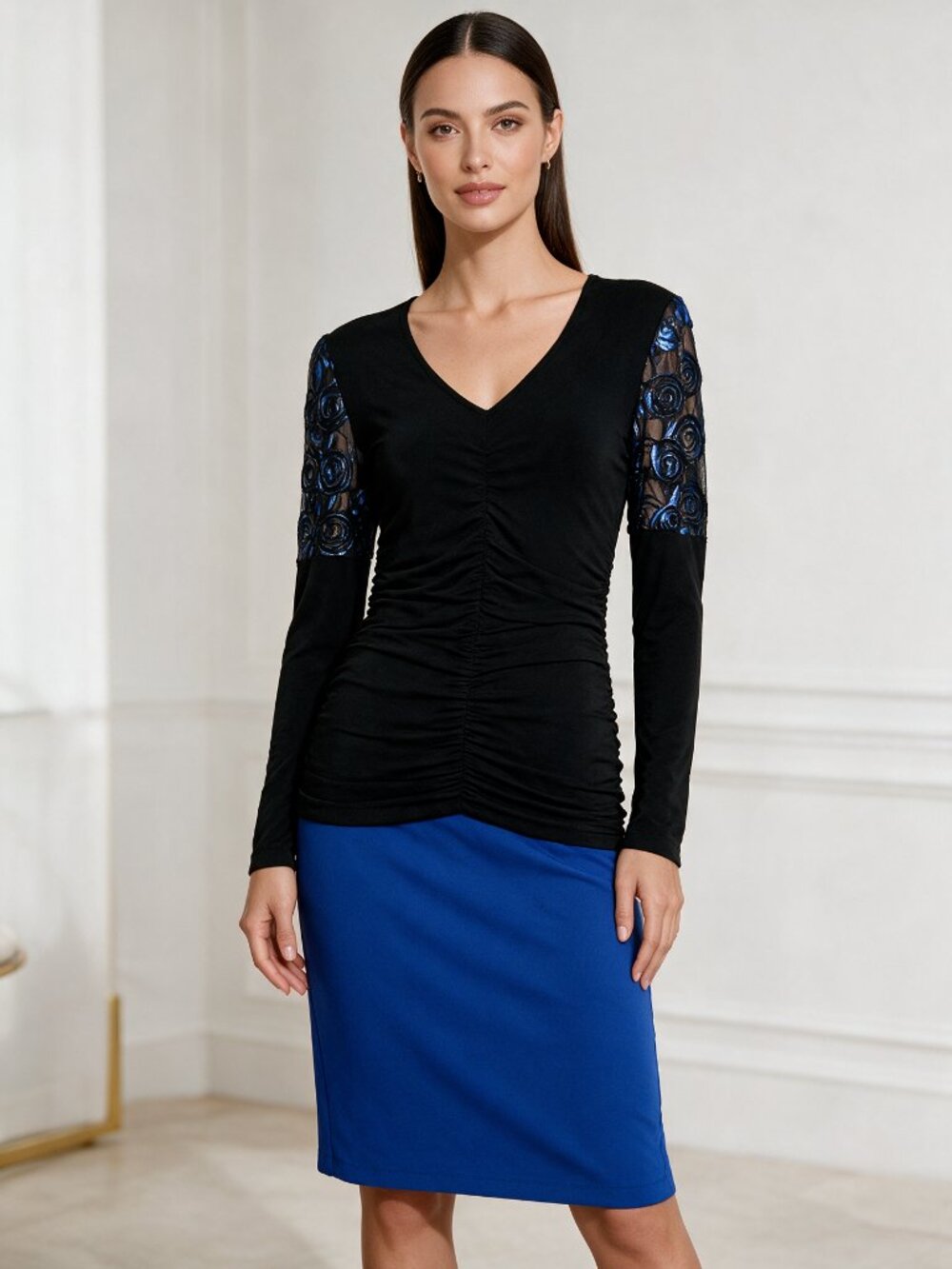 Complete Outfit, Blouse and Skirt - S/M